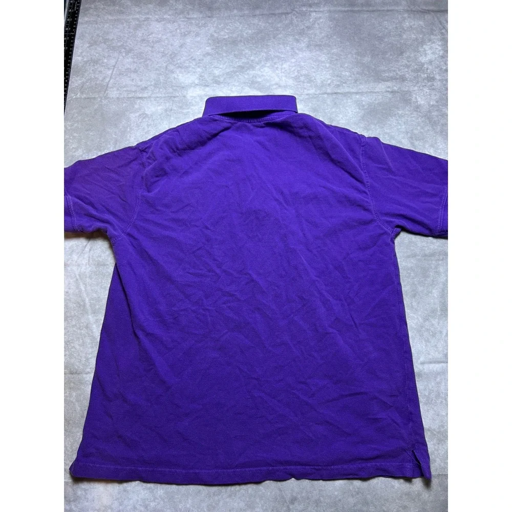 Southpole Polo Shirt Mens XL Purple Short Sleeve Embroidered Logo Cotton Pique